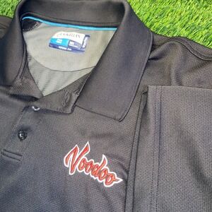 New Orleans Voodoo Magellan Shirt Mens XXL Black Polo Arena League Football AFL